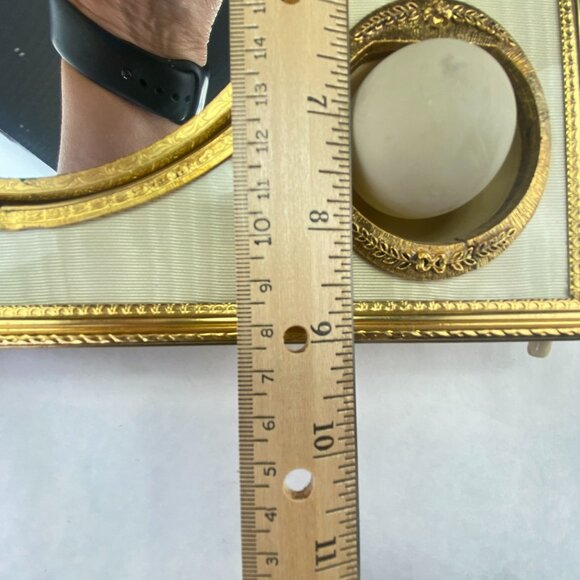 Vintage Matson Rose Lighted Makeup Mirror and Case - Picture 13 of 13